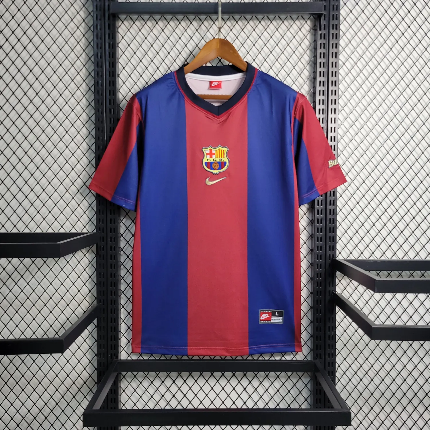98-99 Barcelona Home Retro Jersey