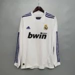 2010-2011 Retro Long Sleeve Real Madrid Home