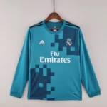 2017-2018 Retro Long Sleeve Real Madrid Third Away