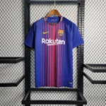 2017-2018 Retro Barcelona Home Football Shirt