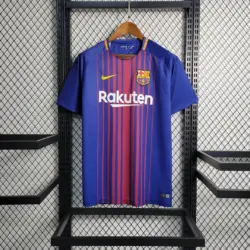 2017-2018 Retro Barcelona Home Football Shirt