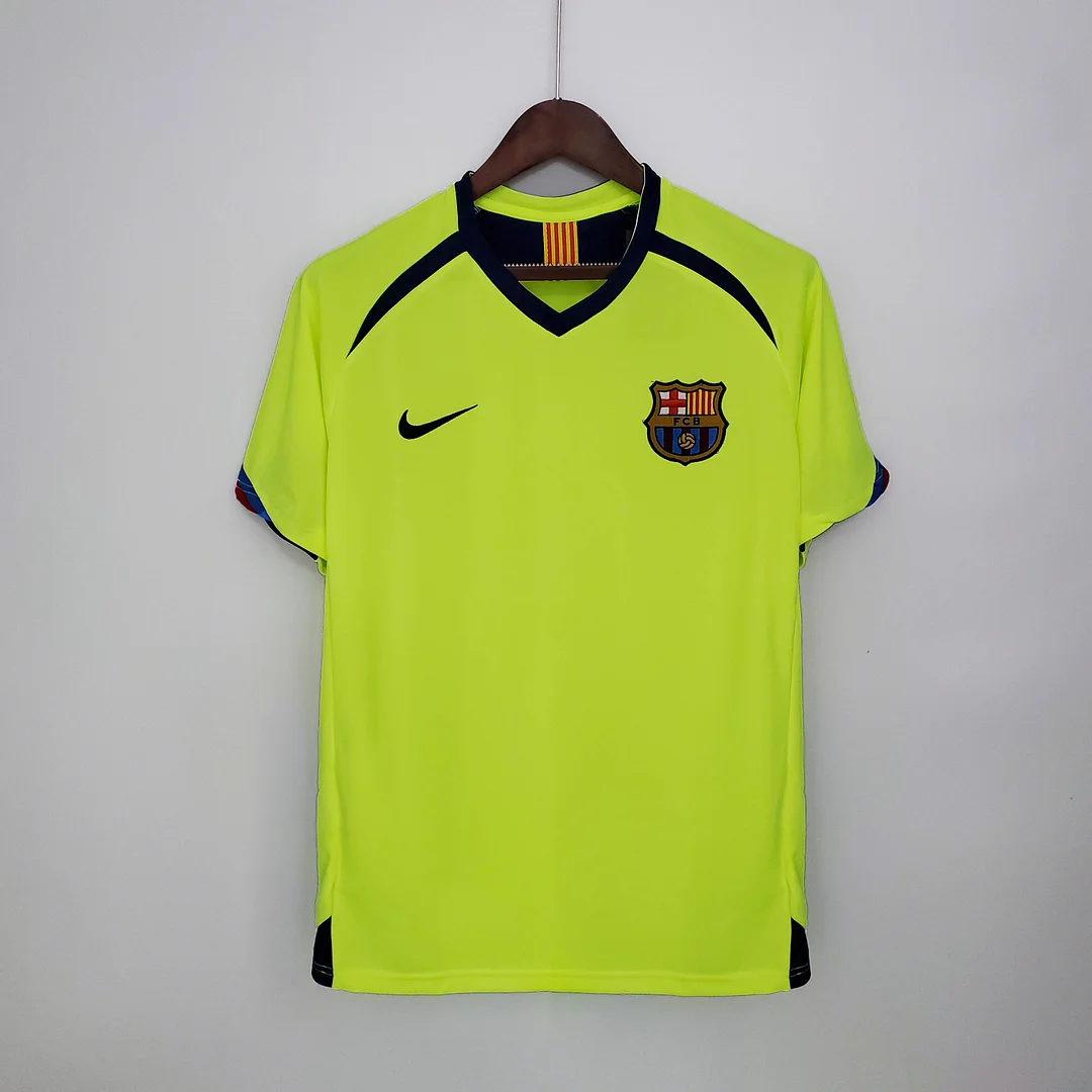 2005-2006 Retro Barcelona Away Football 2005-2006 Retro Barcelona Away Football