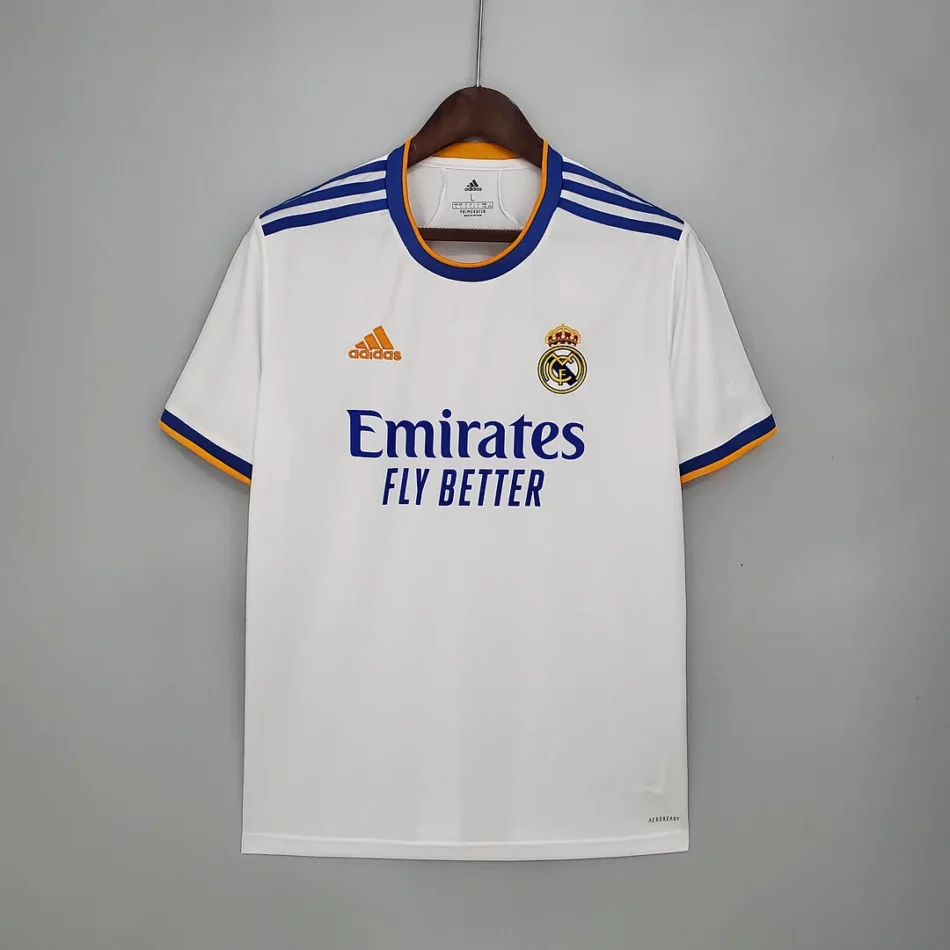 2021-2022 Real Madrid Football Shirt Home