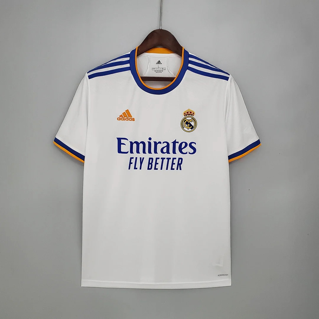 2021-2022 Real Madrid Football Shirt Home