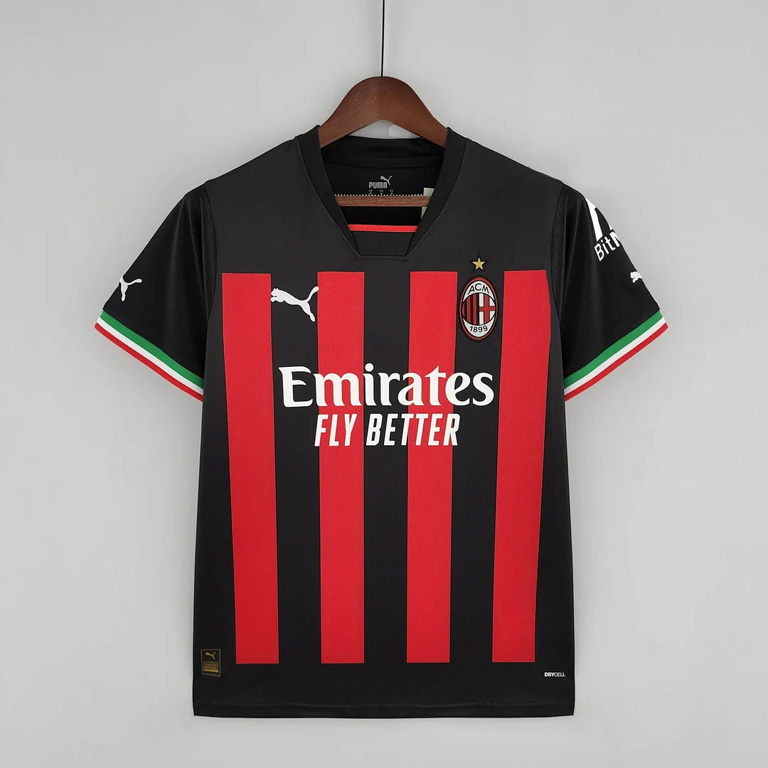 2022-2023 AC Milan Home Soccer Jersey