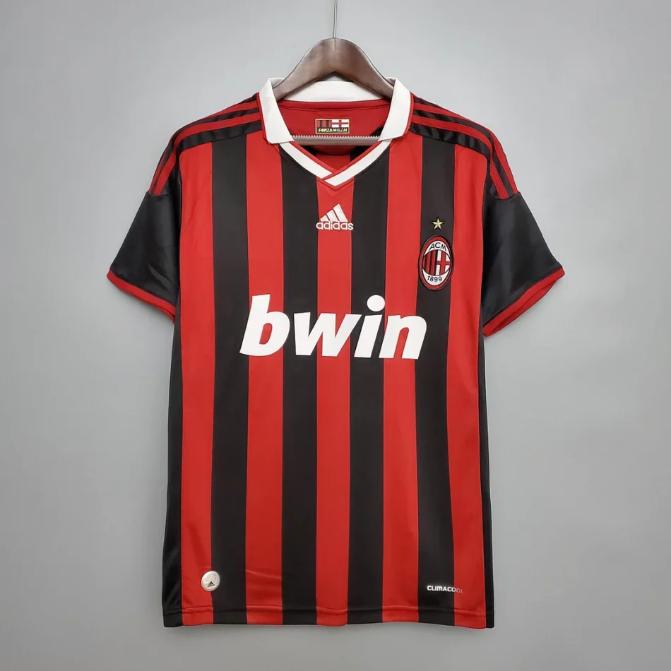2009-2010 Retro AC Milan Home Football Shirt