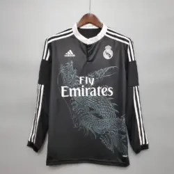 Retro Long Sleeve 2014-2015 Real Madrid Third Away