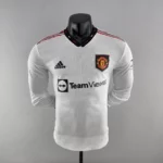 2022-2023 Long Sleeve Player Version Manchester United Away Football Shirt 1:1 Thai Quality