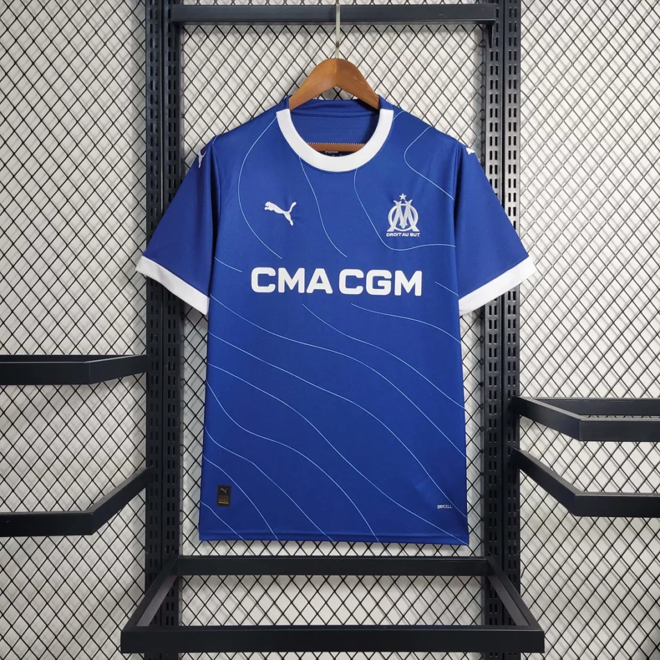 2023-2024 Olympique de Marseille Away Football Jersey