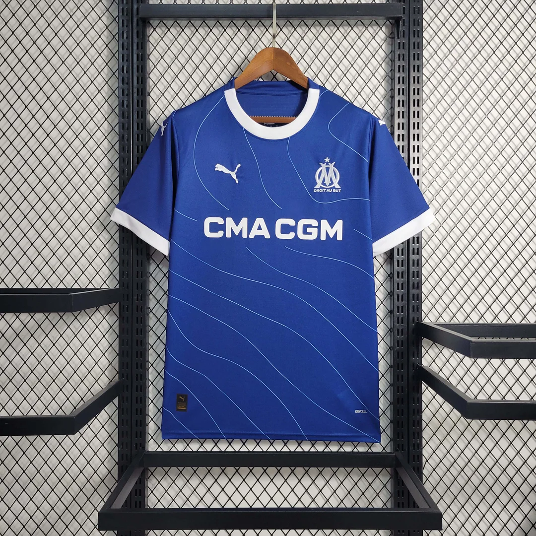 2023-2024 Olympique de Marseille Away Football Jersey