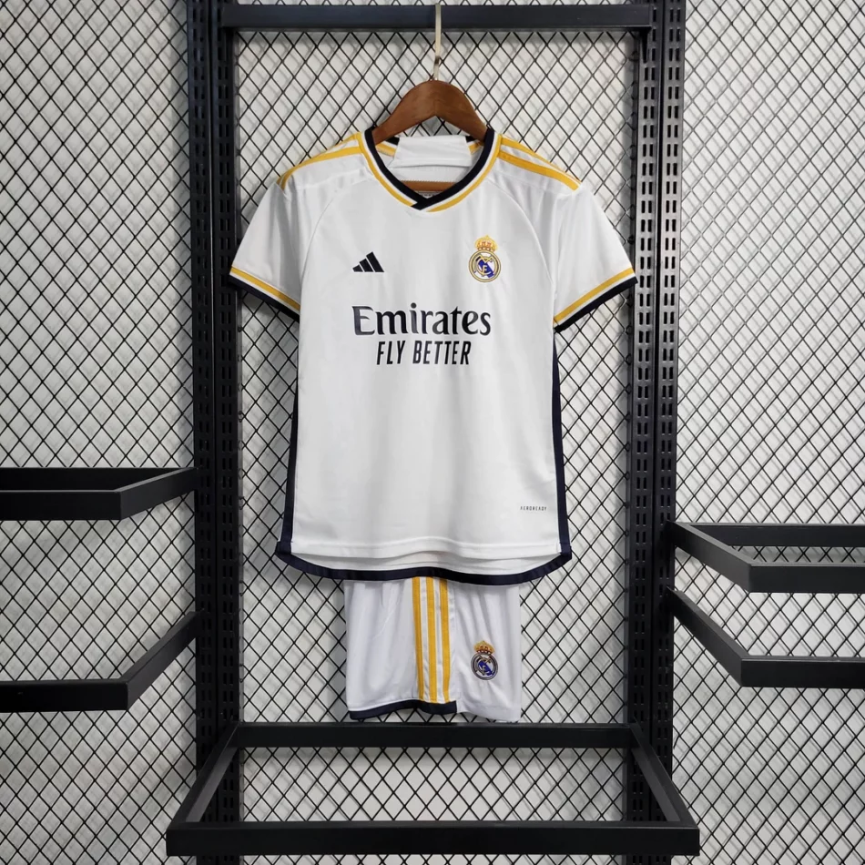2023-2024 Real Madrid Home Football Shirt Kids Size