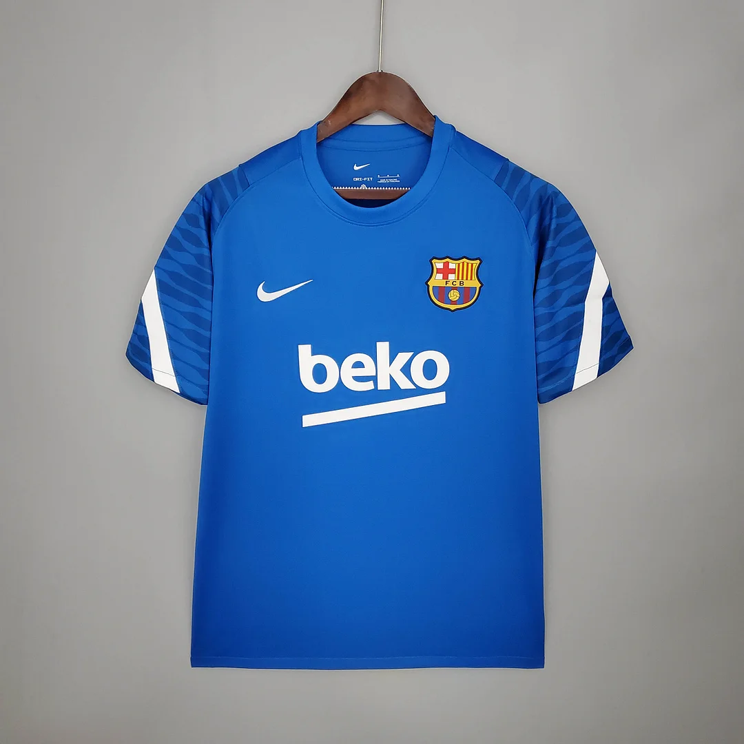 2021-2022 Barcelona Jersey Training Wear Blue 2021-2022 Barcelona Jersey Training Wear Blue