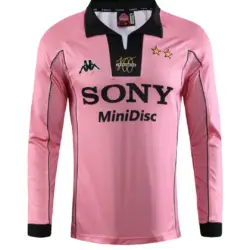 1997-1998 Retro Long Sleeve Juventus Away Soccer Jersey