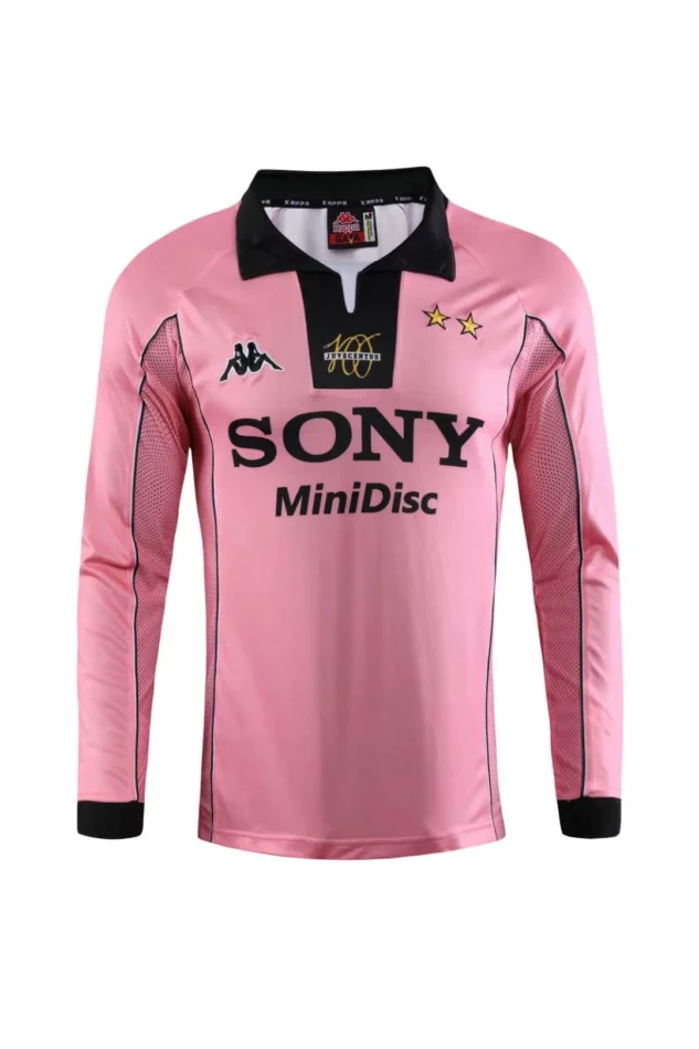 1997 1998 Retro Long Sleeve Juventus Away Soccer Jersey