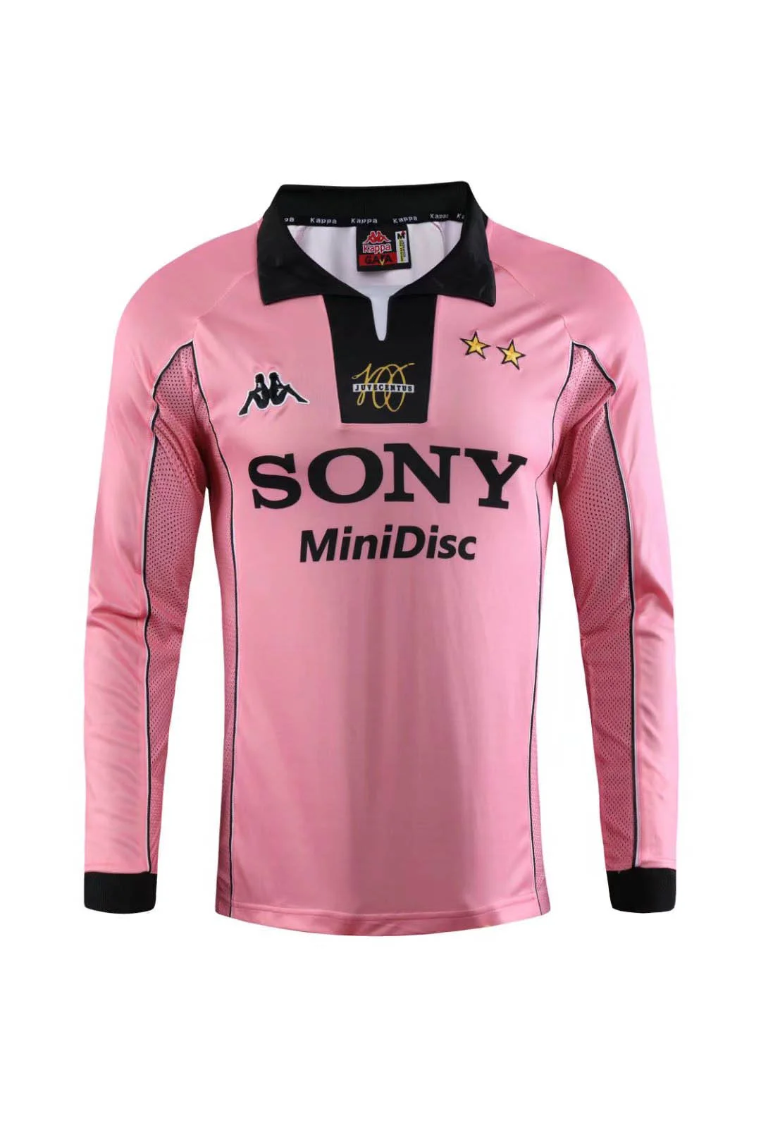 1997-1998 Retro Long Sleeve Juventus Away Soccer Jersey