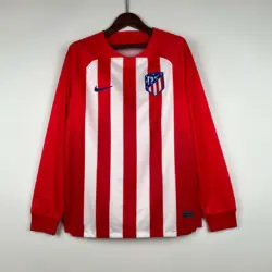 2023-2024 Long Sleeve Atletico Madrid Home1:1 Thai Quality