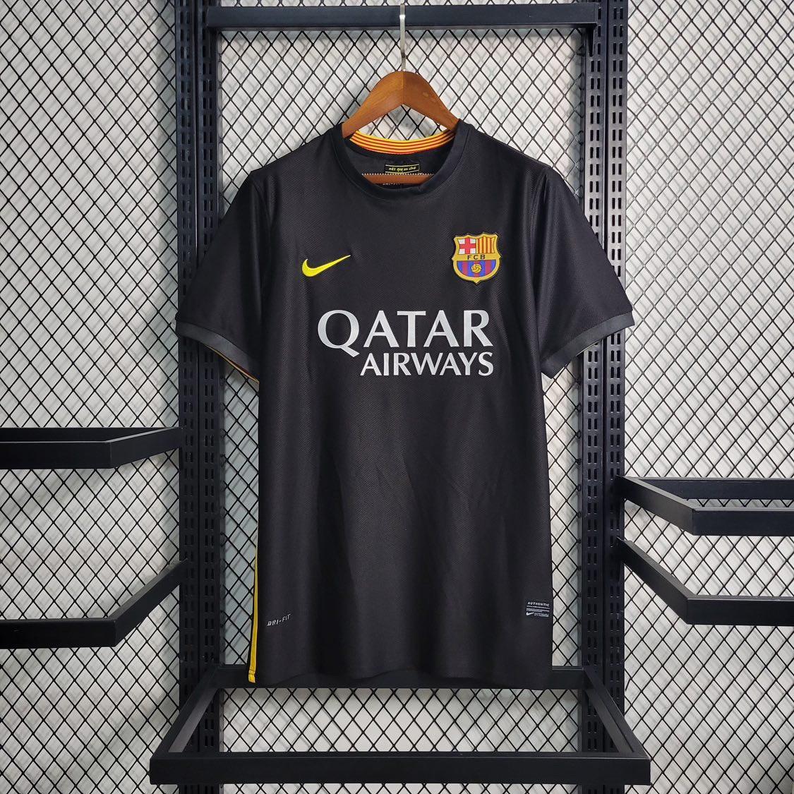 2013-14 BARCELONA Third Retro Soccer Jersey