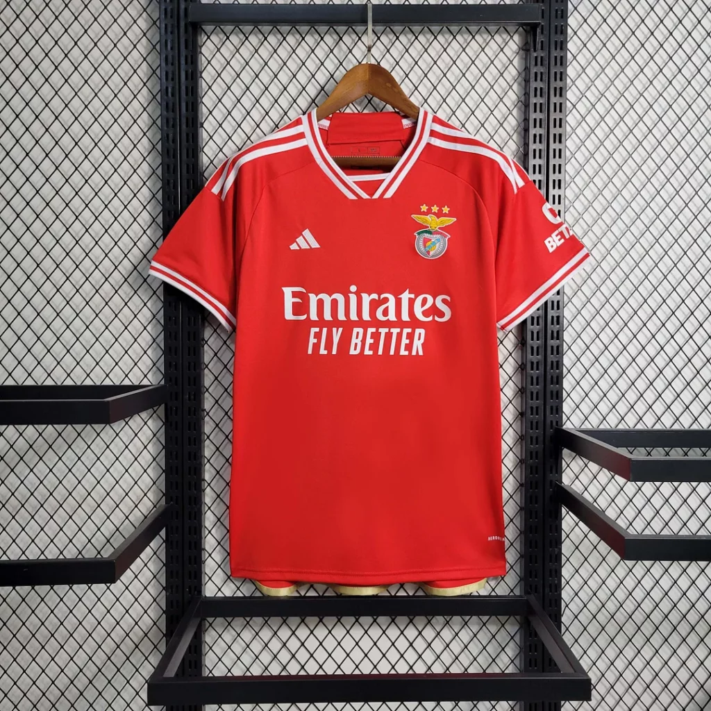 2023 2024 Benfica Home Football Shirt