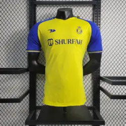 2022-2023 Player Version Al-Nassr Home Ronaldo Football Shirt