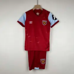 2023-2024 West Ham United Football Shirt Home 1:1 Thai Quality Kids Size