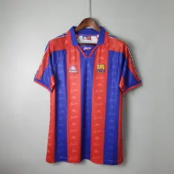Retro Barcelona Football Shirt Home 1996-1997