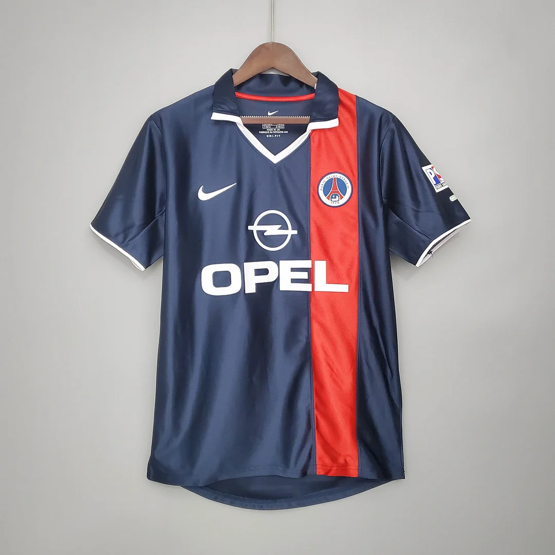 2001-2002 Retro Psg Paris Saint-Germain Home