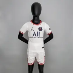 2021-2022 Psg Paris Saint-Germain Fourth Away Football Shirt 1:1 Thai Quality Kids Size