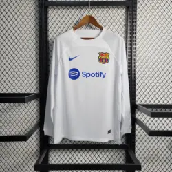 2023-2024 Long Sleeve Barcelona Away Football Shirt1:1 Thai Quality