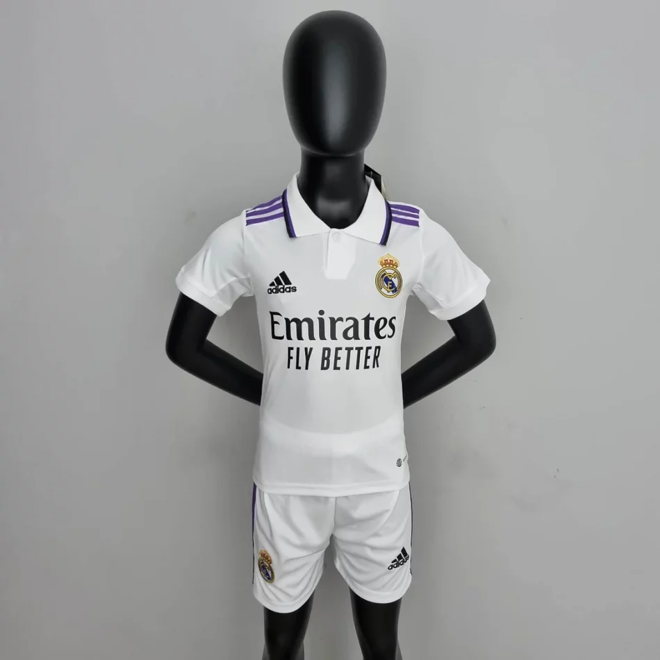 2022-2023 Kids Size Real Madrid Football Shirt Home