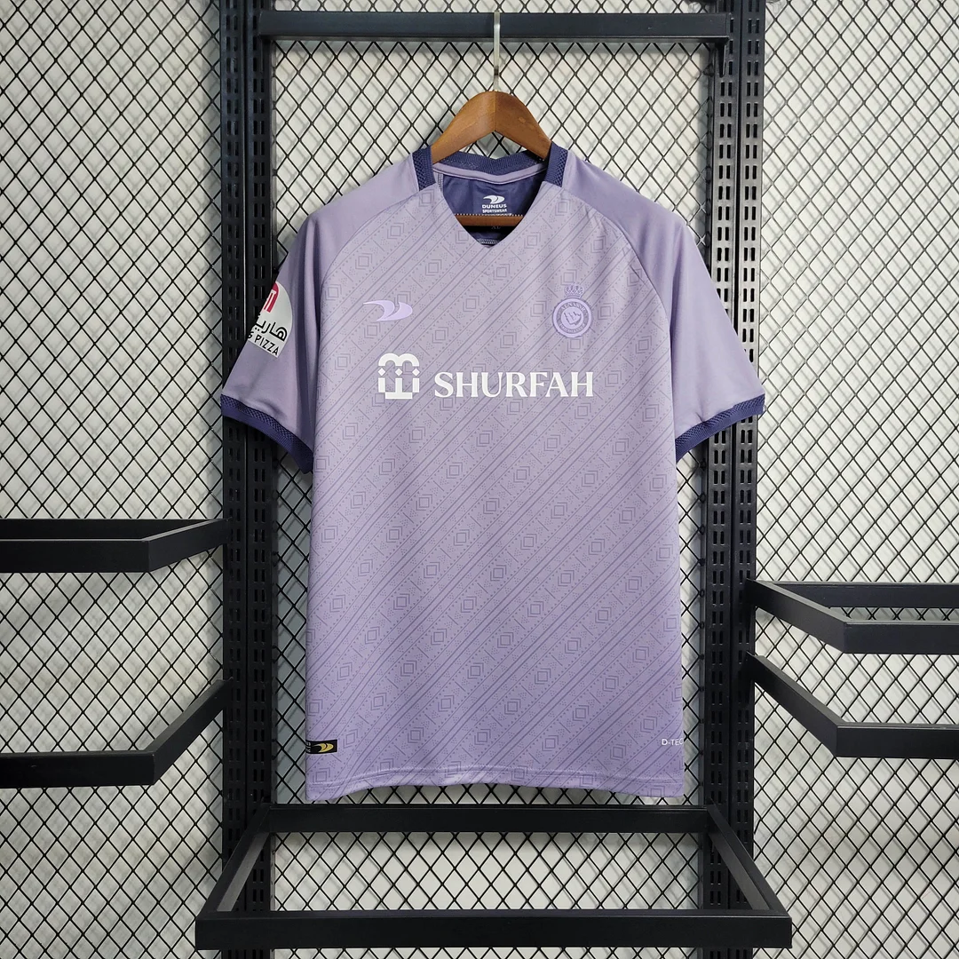 2022-2023 Al-Nassr Fourth Away Football Shirt 2022-2023 Al-Nassr Fourth Away Football Shirt
