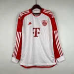 2023-2024 Long Sleeve Bayern Munich Home Football Shirt 1:1 Thai Quality