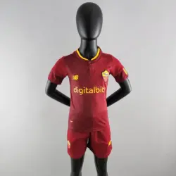 2022-2023 Roma Home Soccer Jersey 1:1 Thai Quality Kids Size