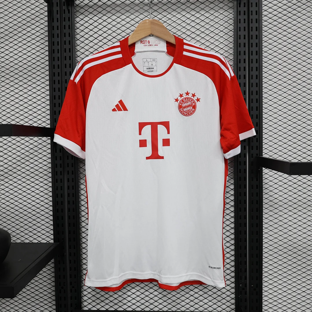 2023-2024 Bayern Munich Home Football Jersey