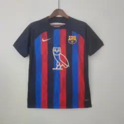 2022-2023 Barcelona Home Drake Model Football Shirt