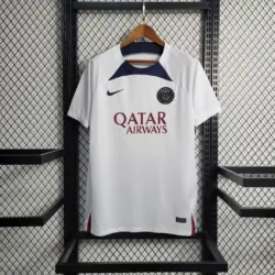 2023-2024 Psg Paris Saint-Germain Training Wear White