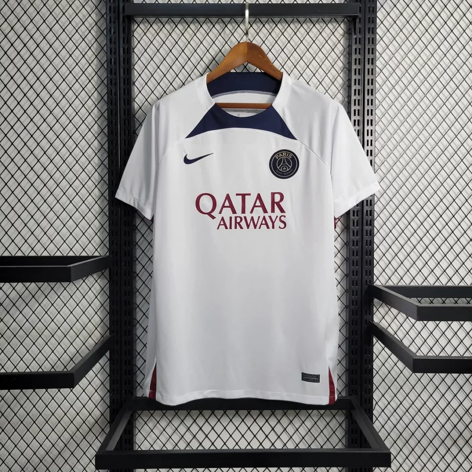 2023-2024 Psg Paris Saint-Germain Training Wear White