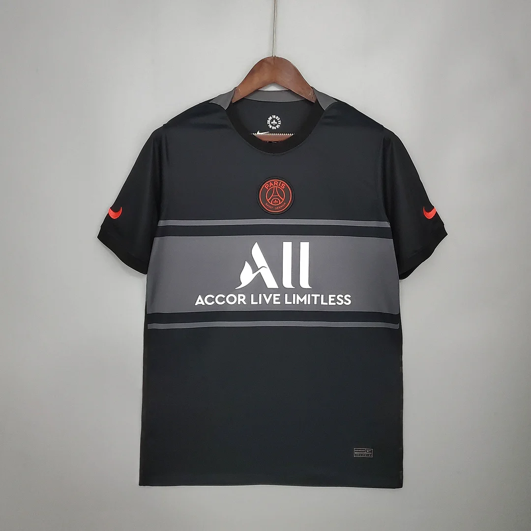 2021 - 2022 Football Shirt Psg Paris Saint-Germain Third Away 2021 - 2022 Football Shirt Psg Paris Saint-Germain Third Away