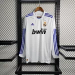 2010-2011 Retro Long Sleeve Real Madrid Home Soccer Jersey 1:1 Thai Quality