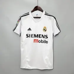 2004-2005 Retro Real Madrid Home