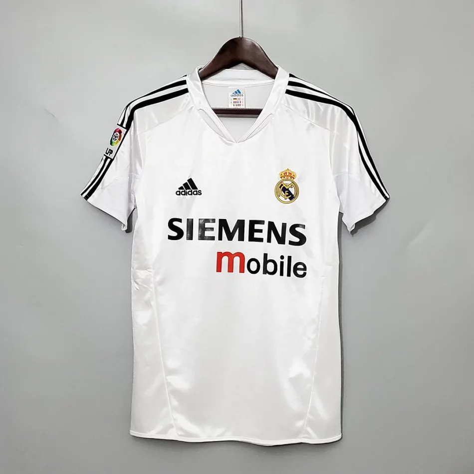 2004-2005 Retro Real Madrid Home