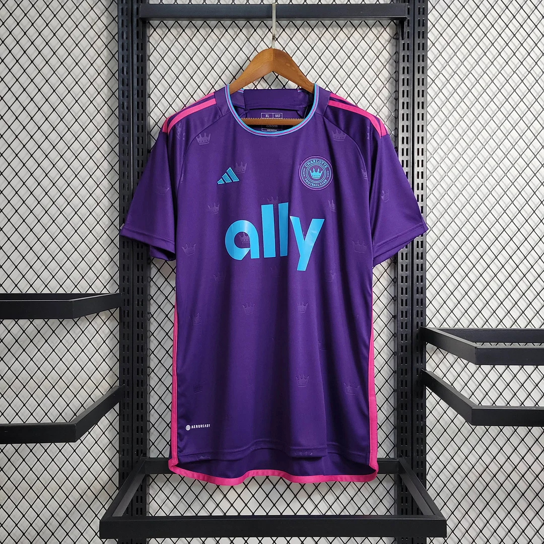 2023-2024 Charlotte Away Soccer Jersey