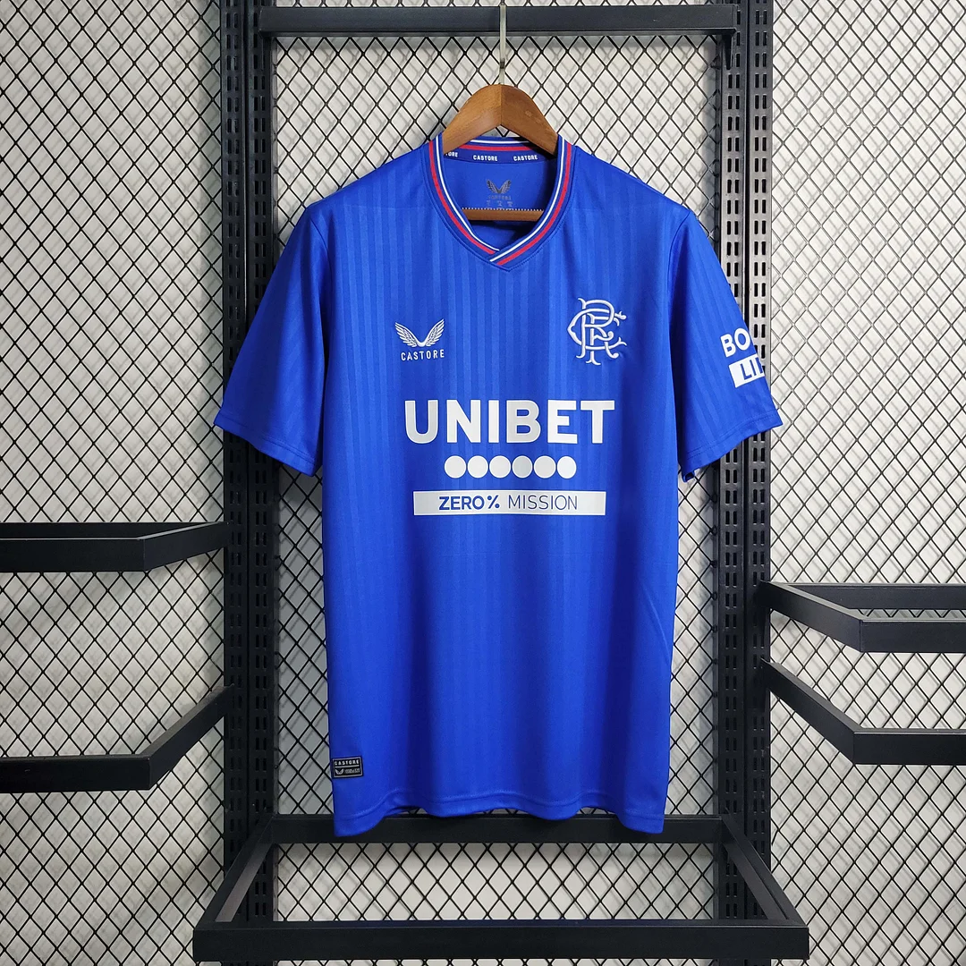 2022-2023 Rangers Home Football Shirt 2022-2023 Rangers Home Football Shirt