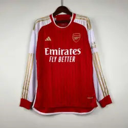 2023-2024 Long Sleeve Arsenal Home Football Shirt 1:1 Thai Quality