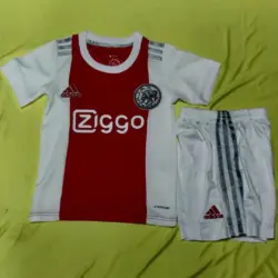 Kids Size Ajax Football Shirt Home 2021-2022 1:1 Thai Quality