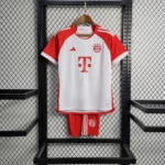 2023-2024 Bayern Munich Home Football Jersey 1:1 Thai Quality Kids Size