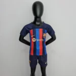 2022-2023 Barcelona Home Football Shirt 1:1 Thai Quality Kids Size