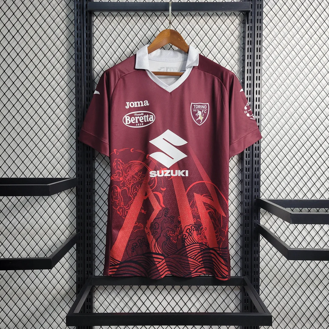 2023-2024 Torino Home Soccer Jersey