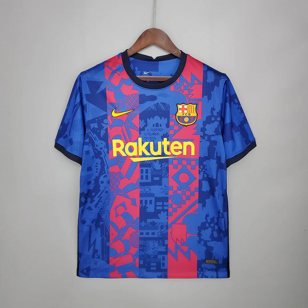 Barcelona Football Shirt 2021 - 2022 Barcelona Football Shirt 2021 - 2022