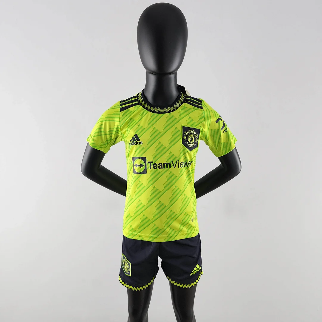 2022-2023 Manchester United Third Away Football Shirt 1:1 Thai Quality Kids Size 2022-2023 Manchester United Third Away Football Shirt 1:1 Thai Quality Kids Size