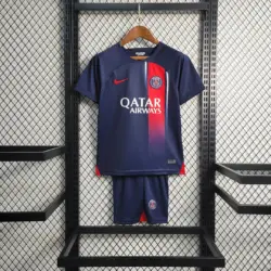 2023-2024 Psg Paris Saint-Germain Home Football Shirt 1:1 Thai Quality Kids Size